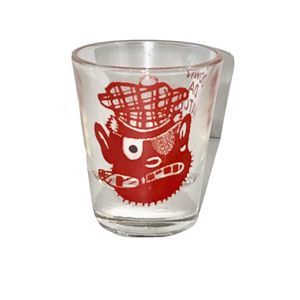 1950’s Roving Eye Novelty Shot Glass Down Da Hatch